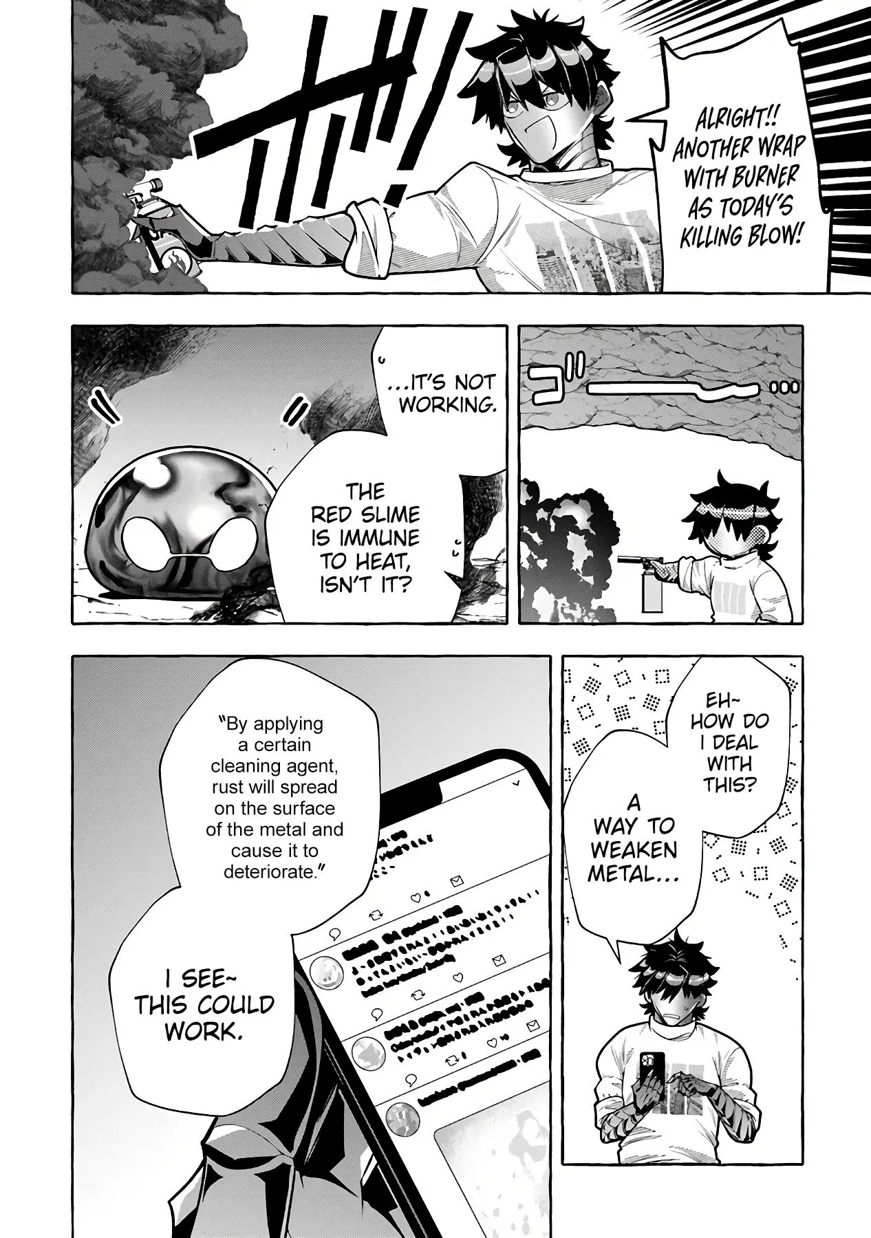 Slime Slayer: From Zero To Black Steel King, chapter 6, page 16