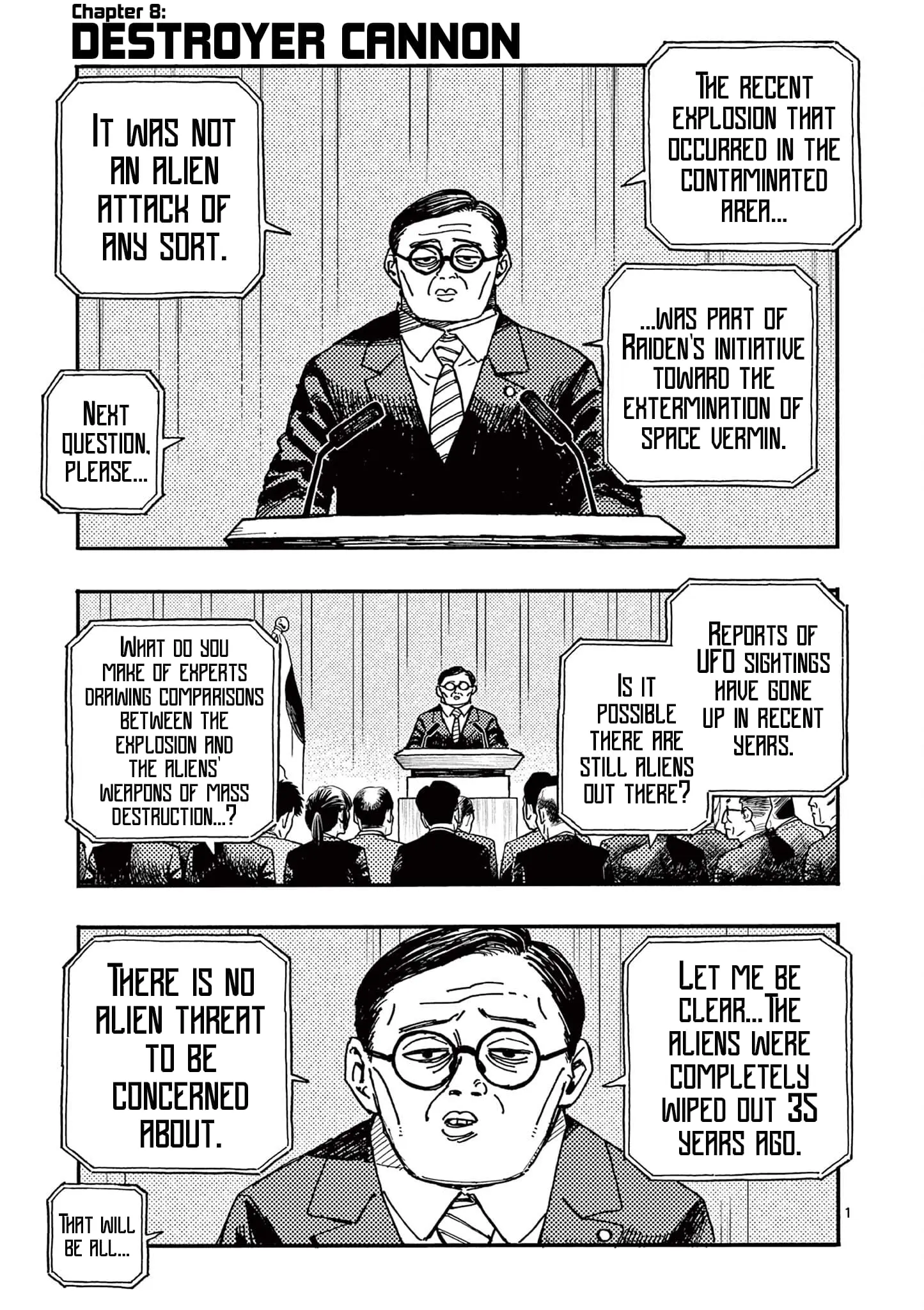 Rairairai, chapter 8, page 1