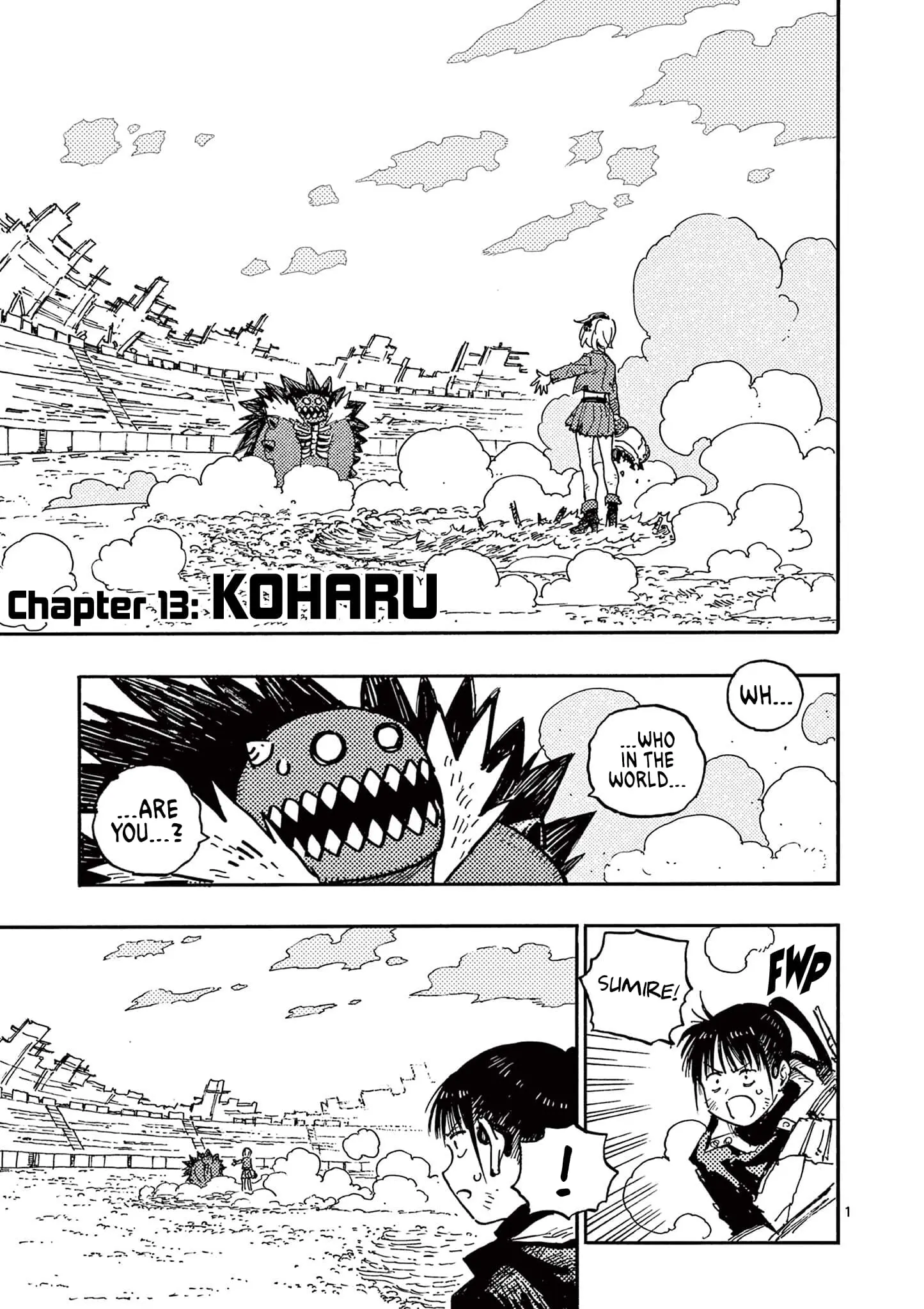 Rairairai, chapter 13, page 1