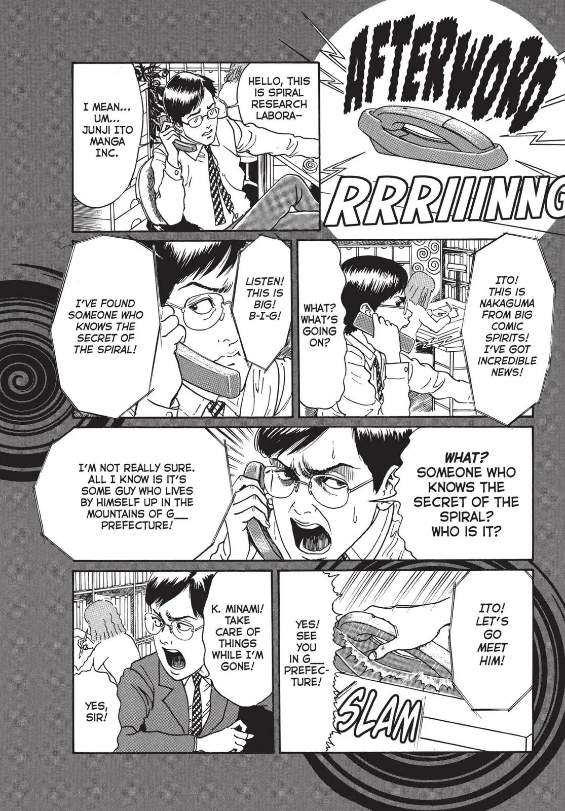 Uzumaki, chapter 20 END, page 40