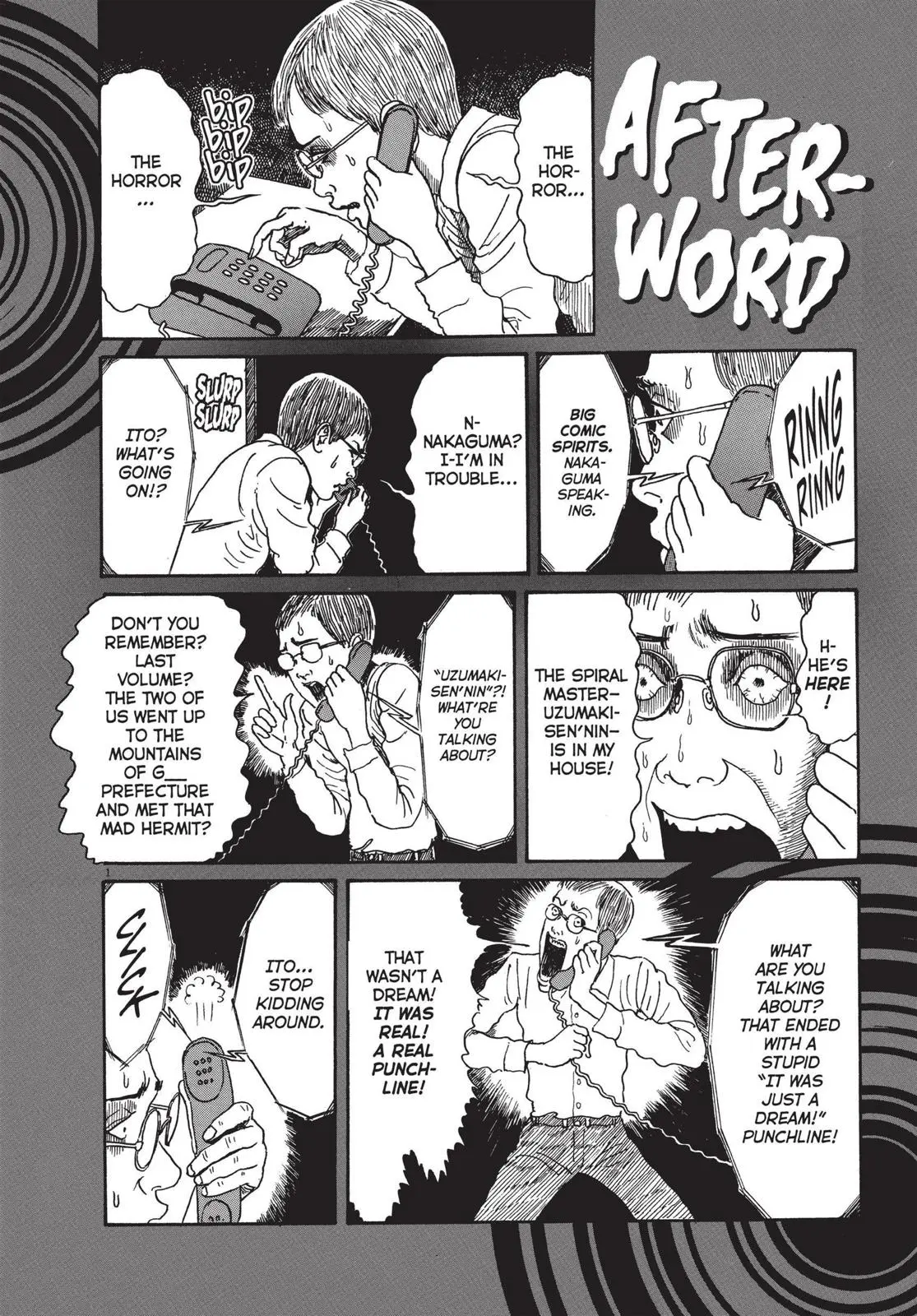 Uzumaki, chapter 20 END, page 42