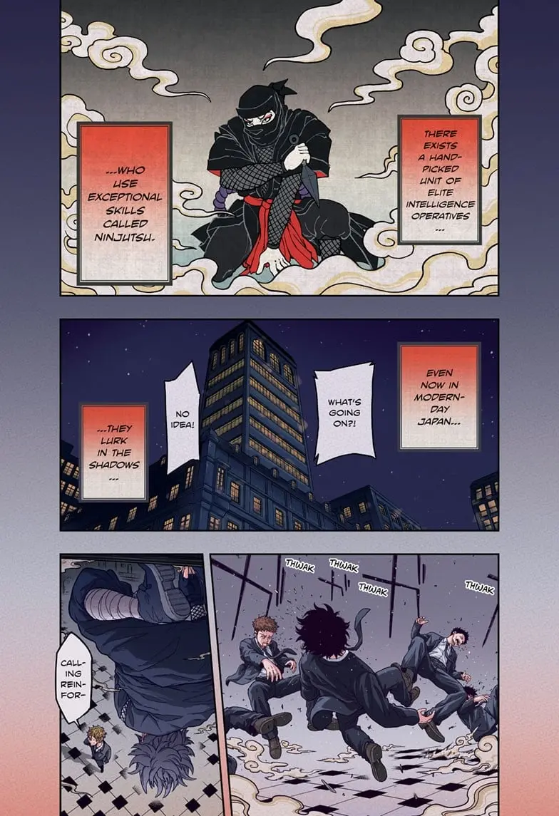 Shinobi Undercover Manga, chapter 1, page 1