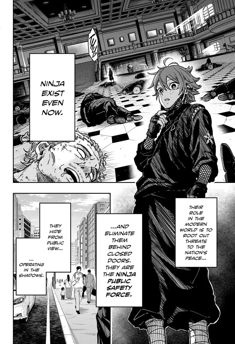 Shinobi Undercover Manga, chapter 1, page 6