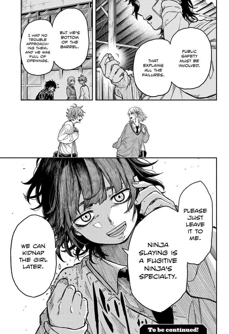 Shinobi Undercover Manga, chapter 4, page 19