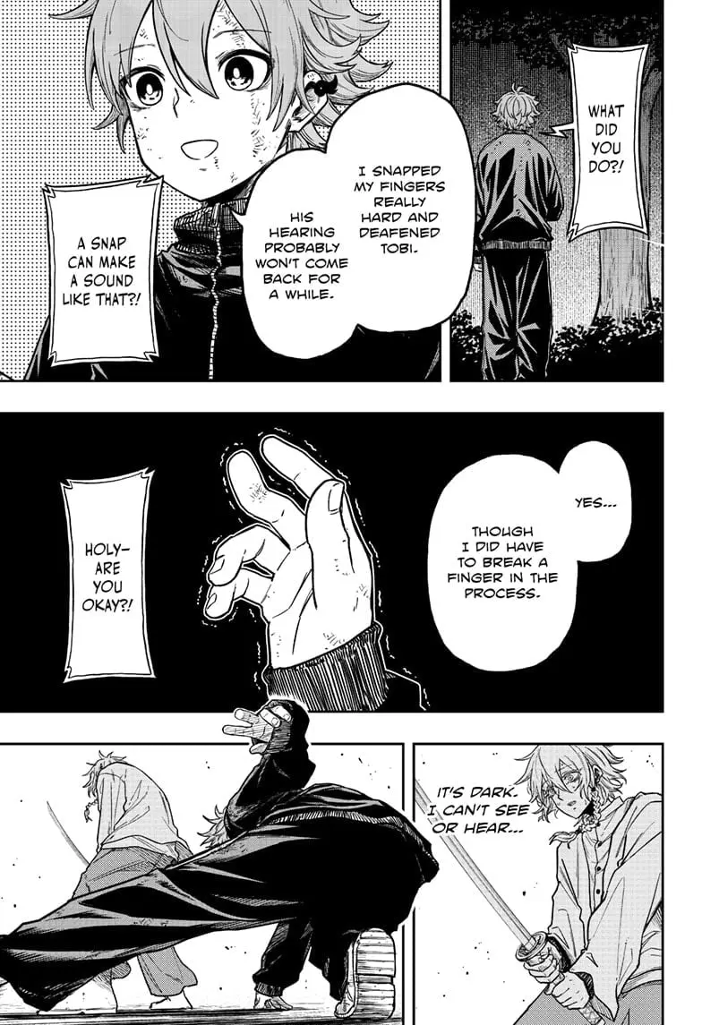 Shinobi Undercover Manga, chapter 16, page 17