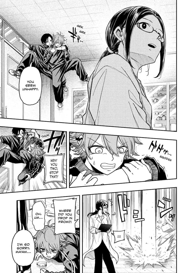 Shinobi Undercover Manga, chapter 18, page 13