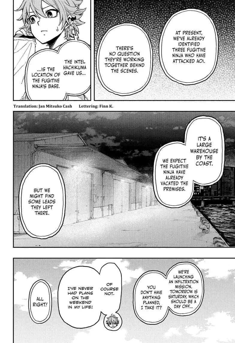 Shinobi Undercover Manga, chapter 20, page 2
