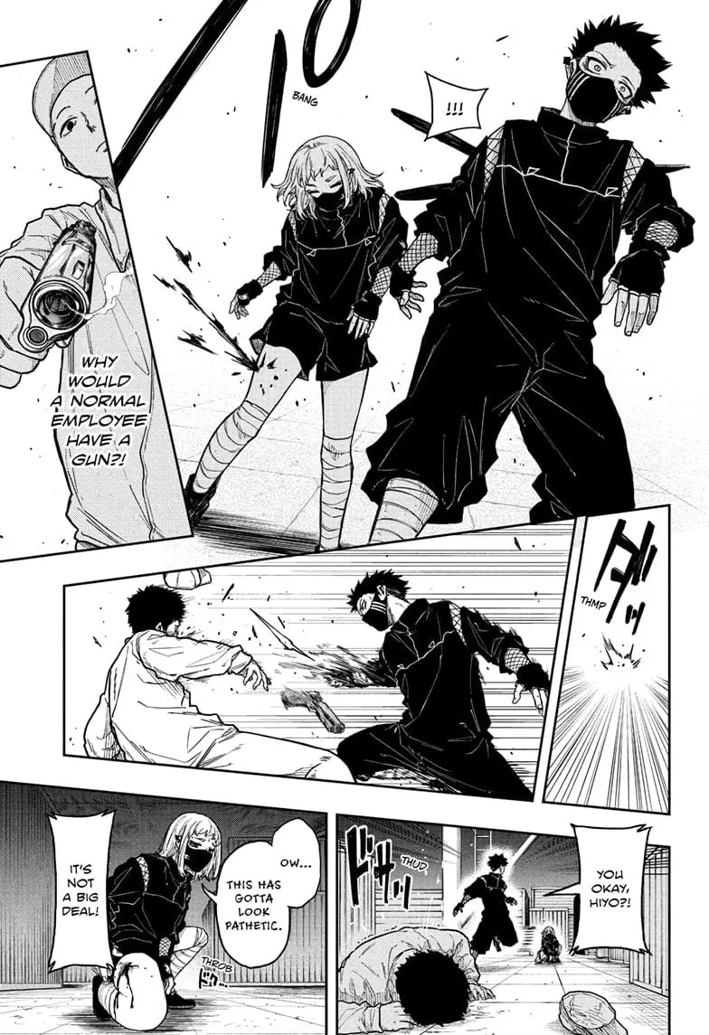 Shinobi Undercover Manga, chapter 21, page 9