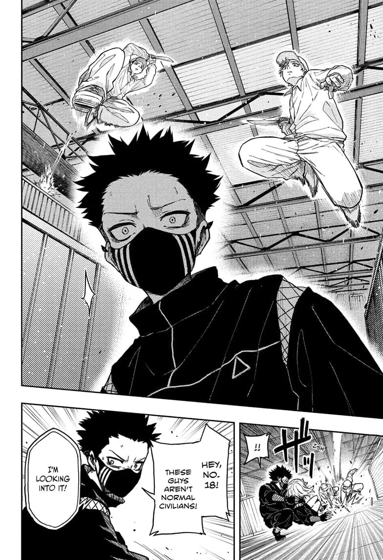Shinobi Undercover Manga, chapter 21, page 10