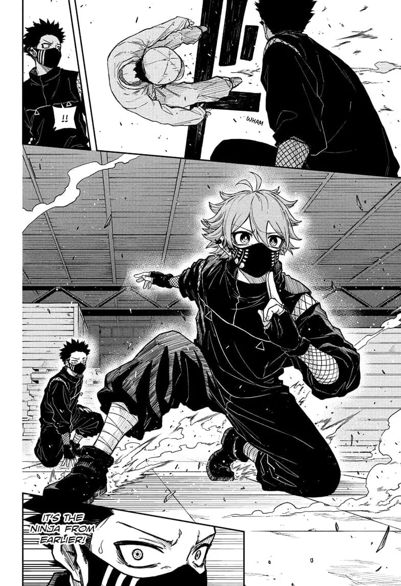 Shinobi Undercover Manga, chapter 21, page 12