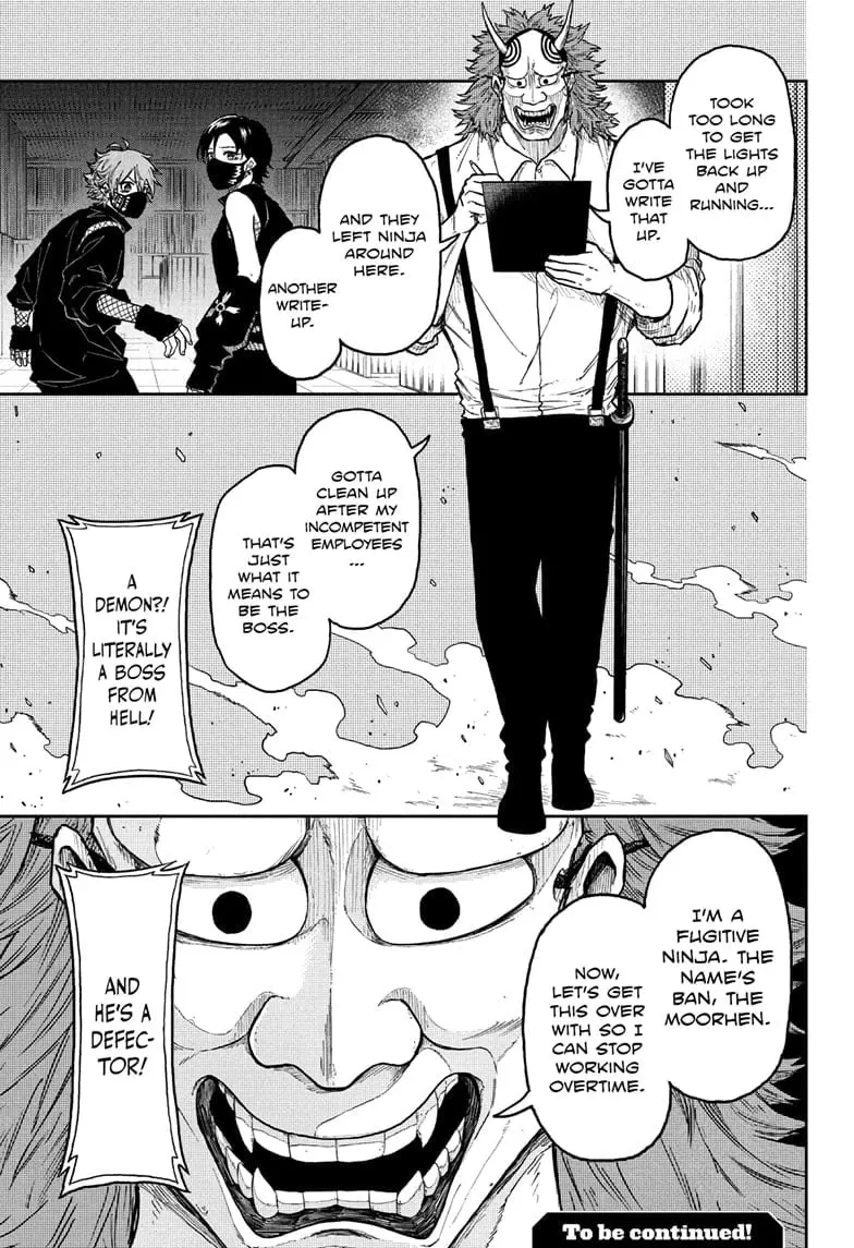 Shinobi Undercover Manga, chapter 21, page 21