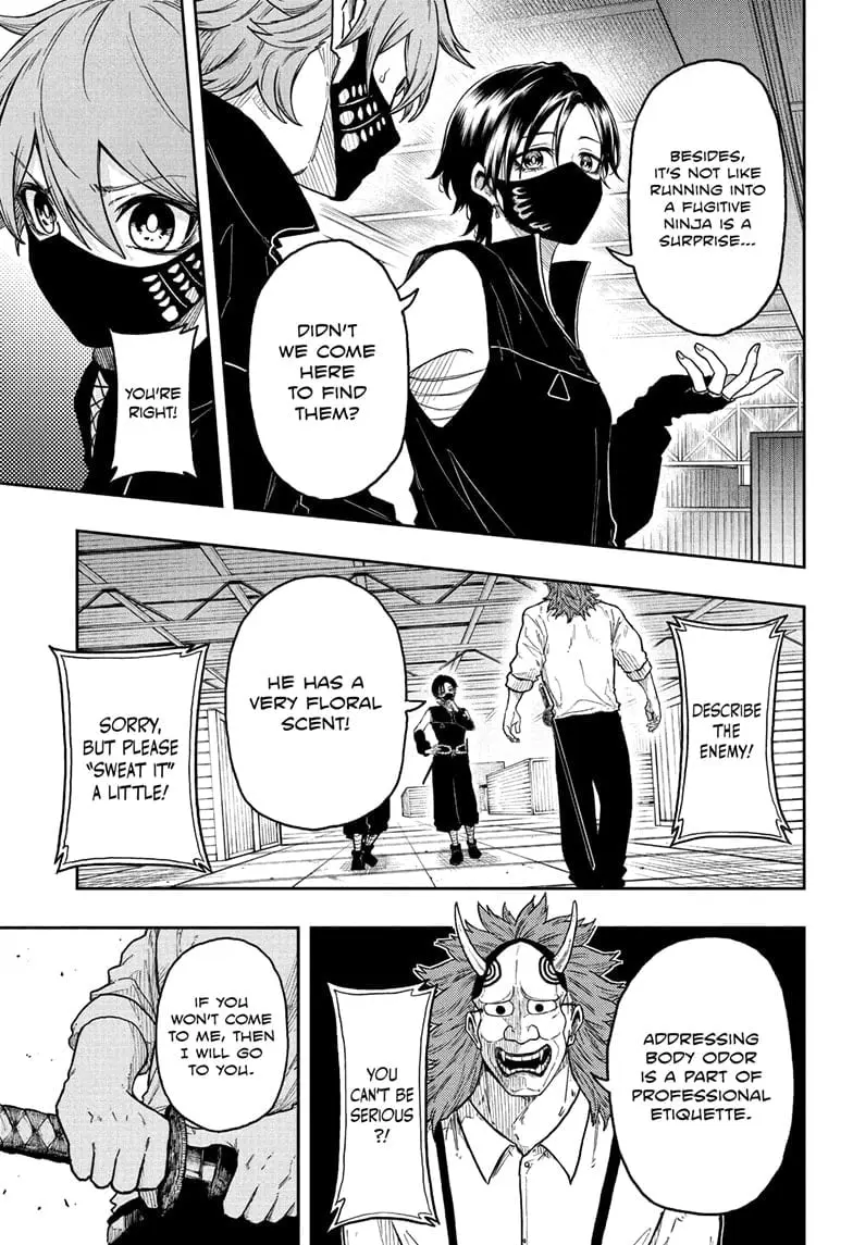 Shinobi Undercover Manga, chapter 22, page 3