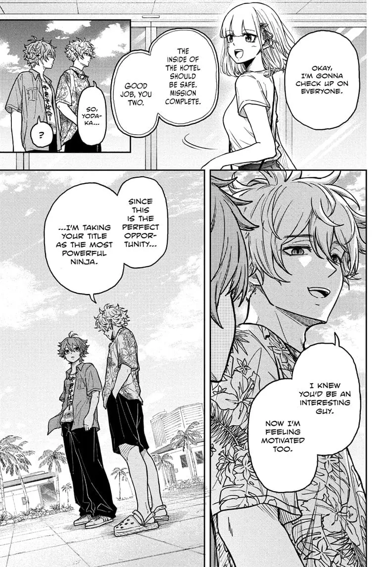 Shinobi Undercover Manga, chapter 34, page 17