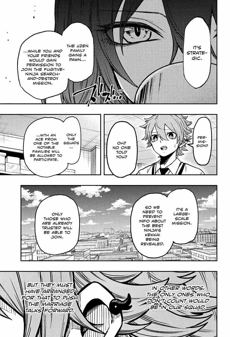 Shinobi Undercover Manga, chapter 58, page 11
