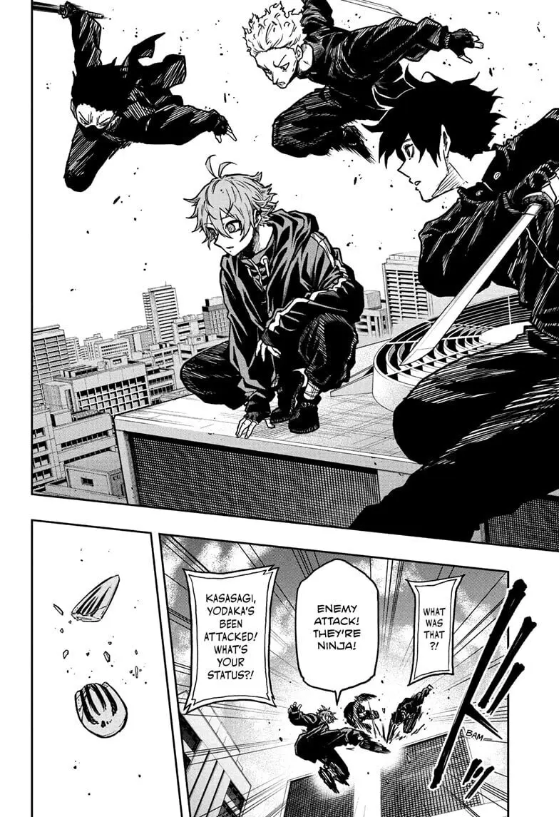 Shinobi Undercover Manga, chapter 62, page 12