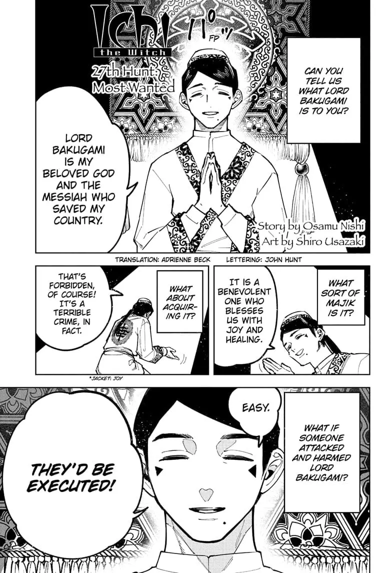 Ichi the Witch, chapter 27, page 1