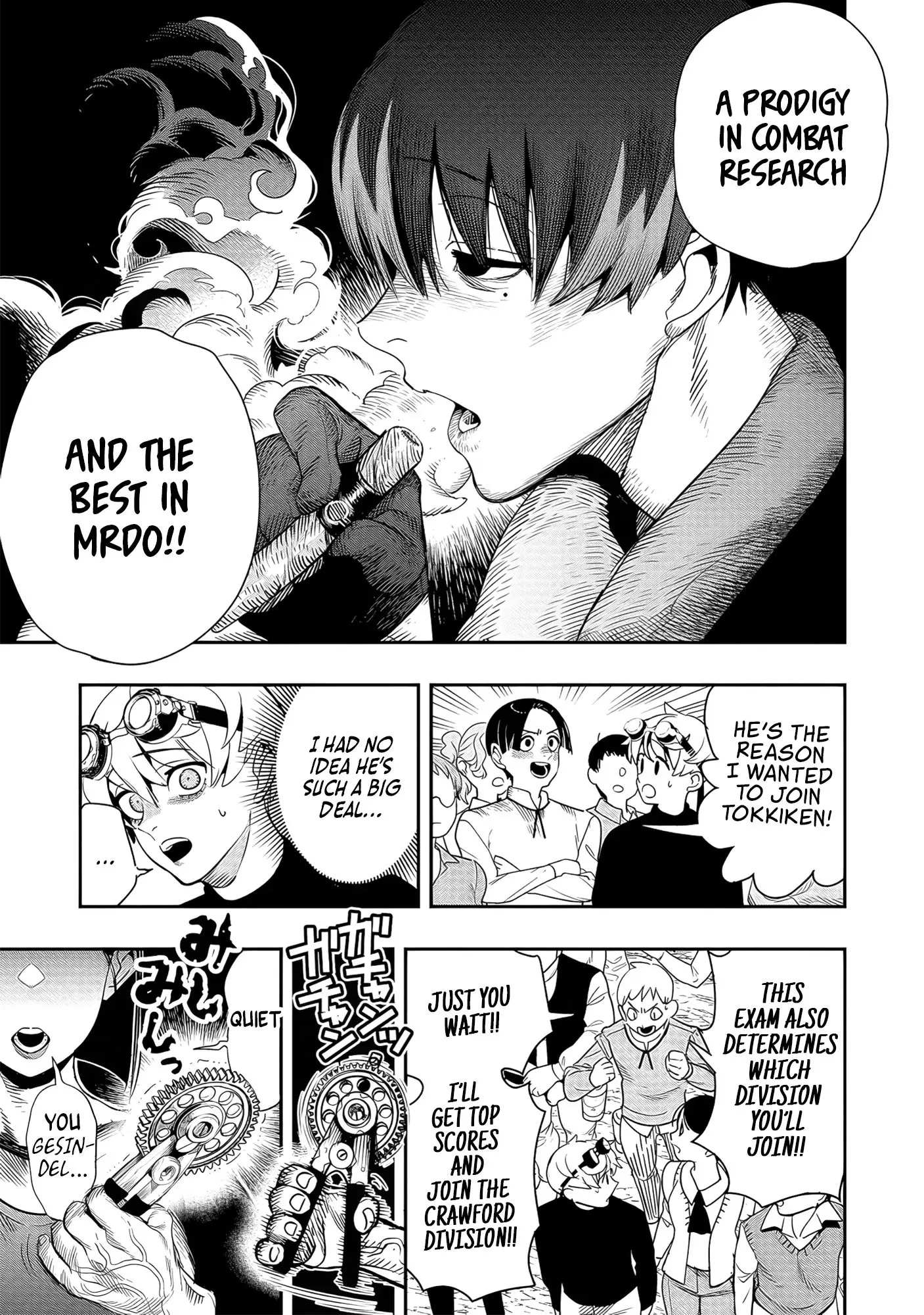 Hyoukaku no Meteoria, chapter 3, page 9