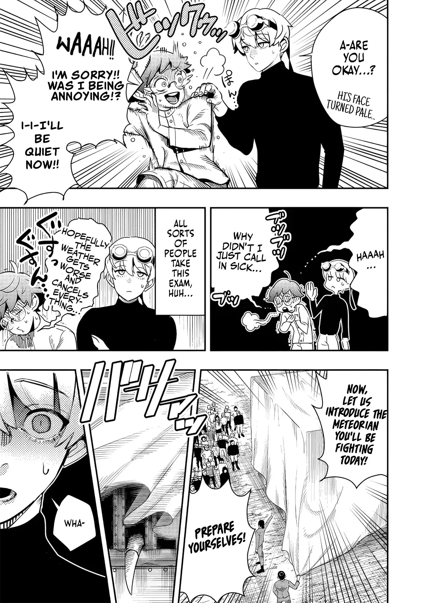 Hyoukaku no Meteoria, chapter 3, page 11