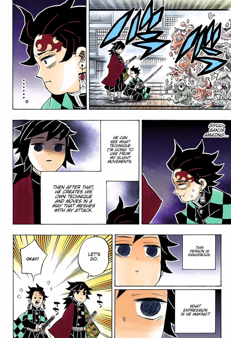 Demon Slayer Infinity Castle Colored Manga, chapter 140, page 8