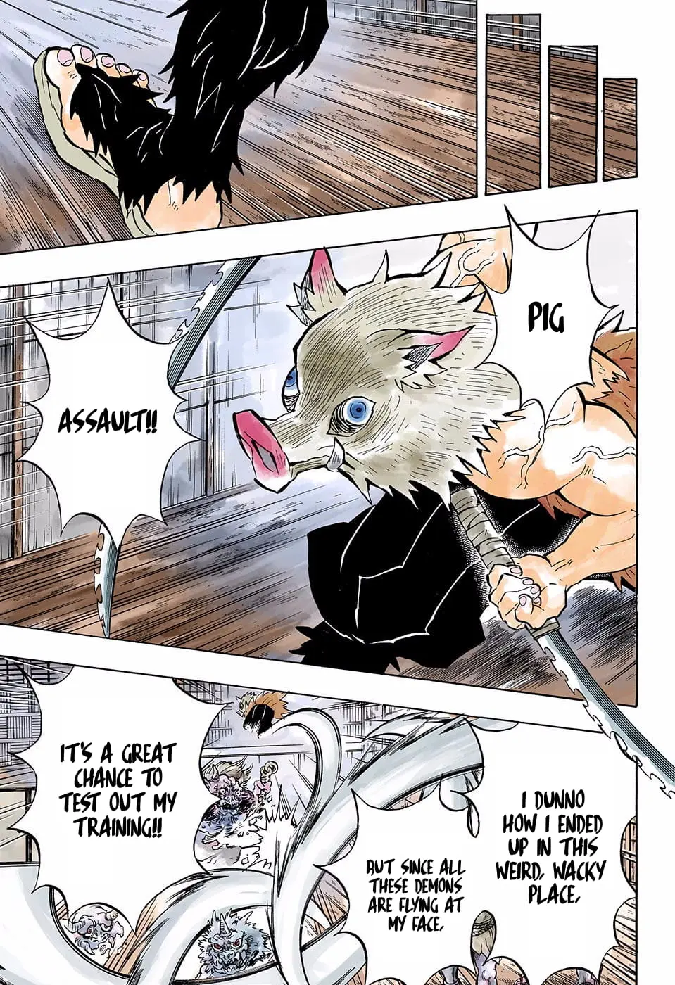 Demon Slayer Infinity Castle Colored Manga, chapter 140, page 17