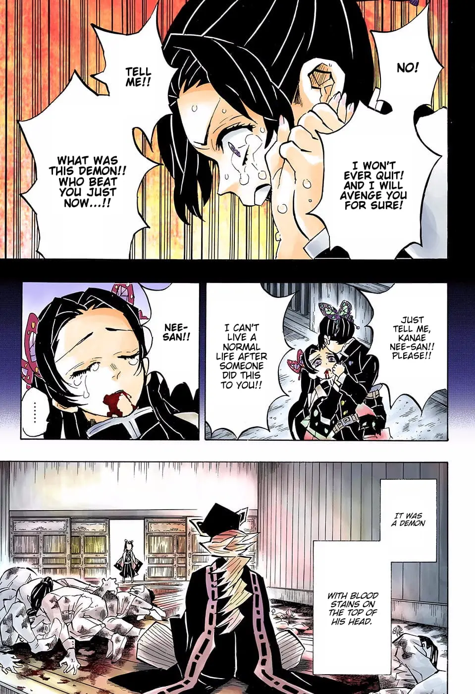 Demon Slayer Infinity Castle Colored Manga, chapter 141, page 3