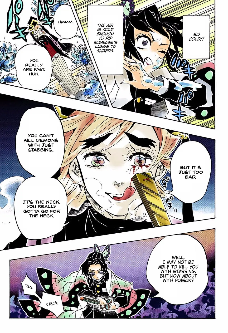 Demon Slayer Infinity Castle Colored Manga, chapter 141, page 15