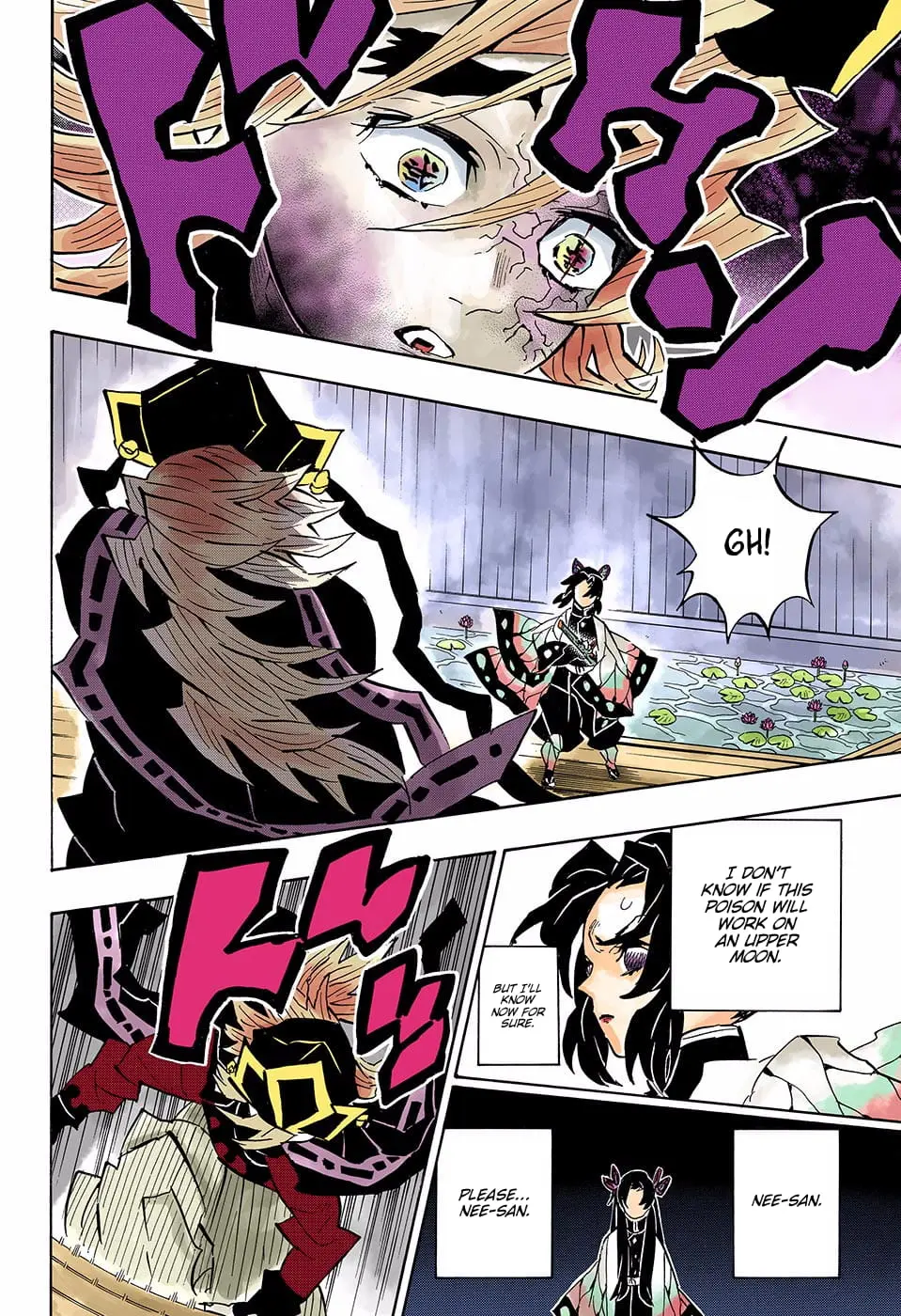 Demon Slayer Infinity Castle Colored Manga, chapter 141, page 16