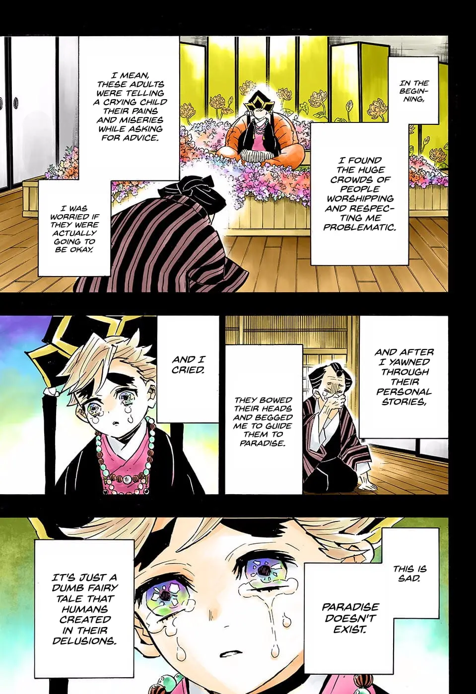 Demon Slayer Infinity Castle Colored Manga, chapter 142, page 3