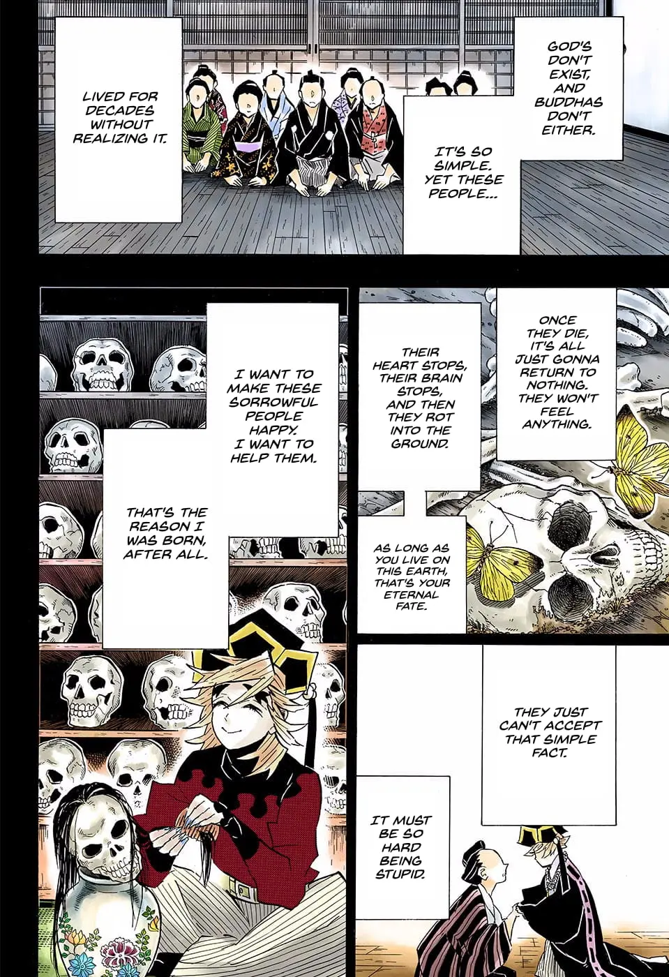 Demon Slayer Infinity Castle Colored Manga, chapter 142, page 4