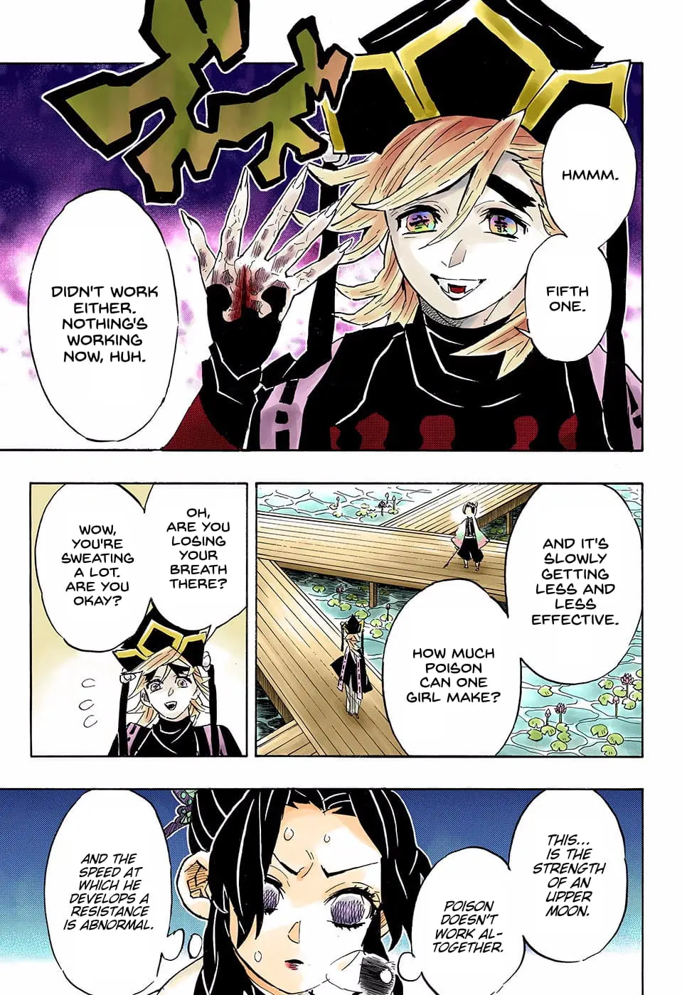Demon Slayer Infinity Castle Colored Manga, chapter 142, page 5