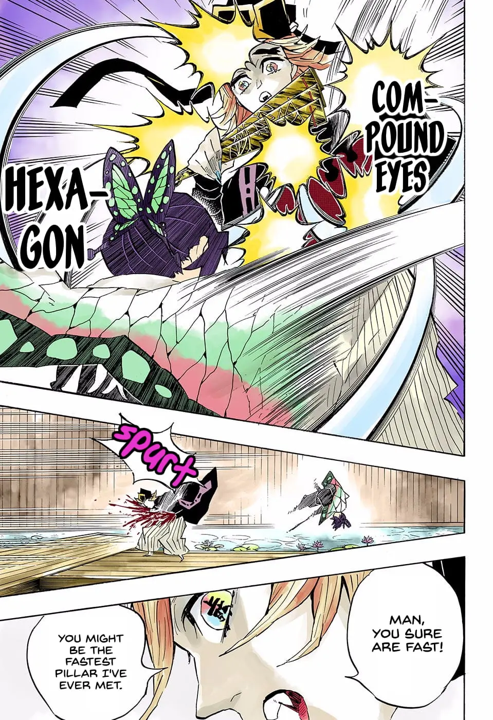 Demon Slayer Infinity Castle Colored Manga, chapter 142, page 7