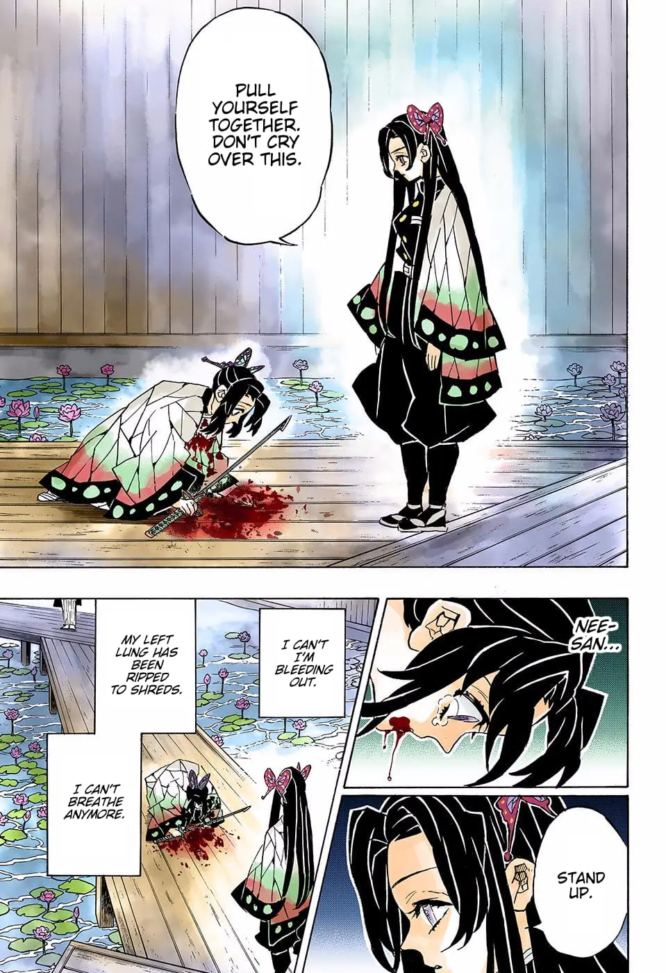 Demon Slayer Infinity Castle Colored Manga, chapter 142, page 11