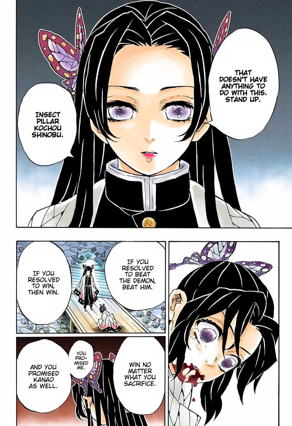 Demon Slayer Infinity Castle Colored Manga, chapter 142, page 12