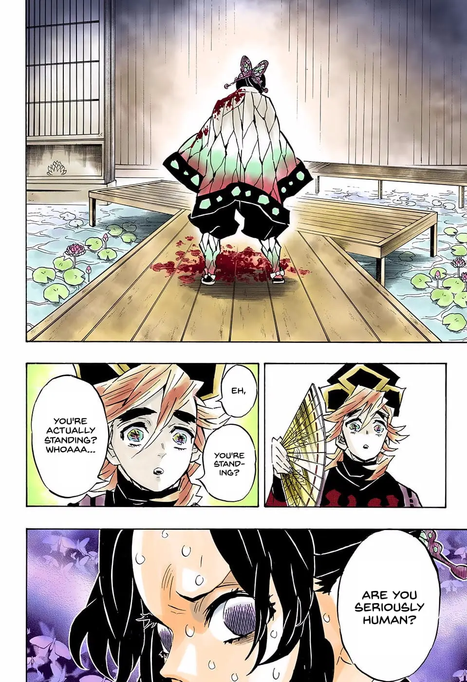 Demon Slayer Infinity Castle Colored Manga, chapter 142, page 14