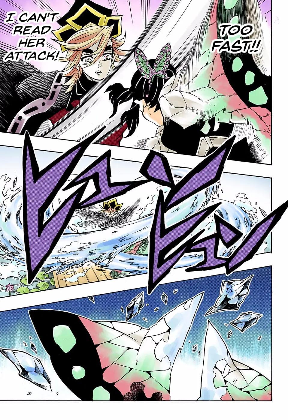 Demon Slayer Infinity Castle Colored Manga, chapter 142, page 17