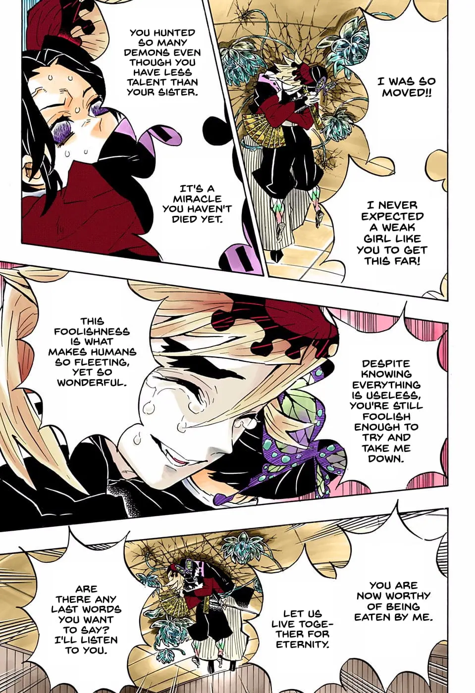 Demon Slayer Infinity Castle Colored Manga, chapter 143, page 9