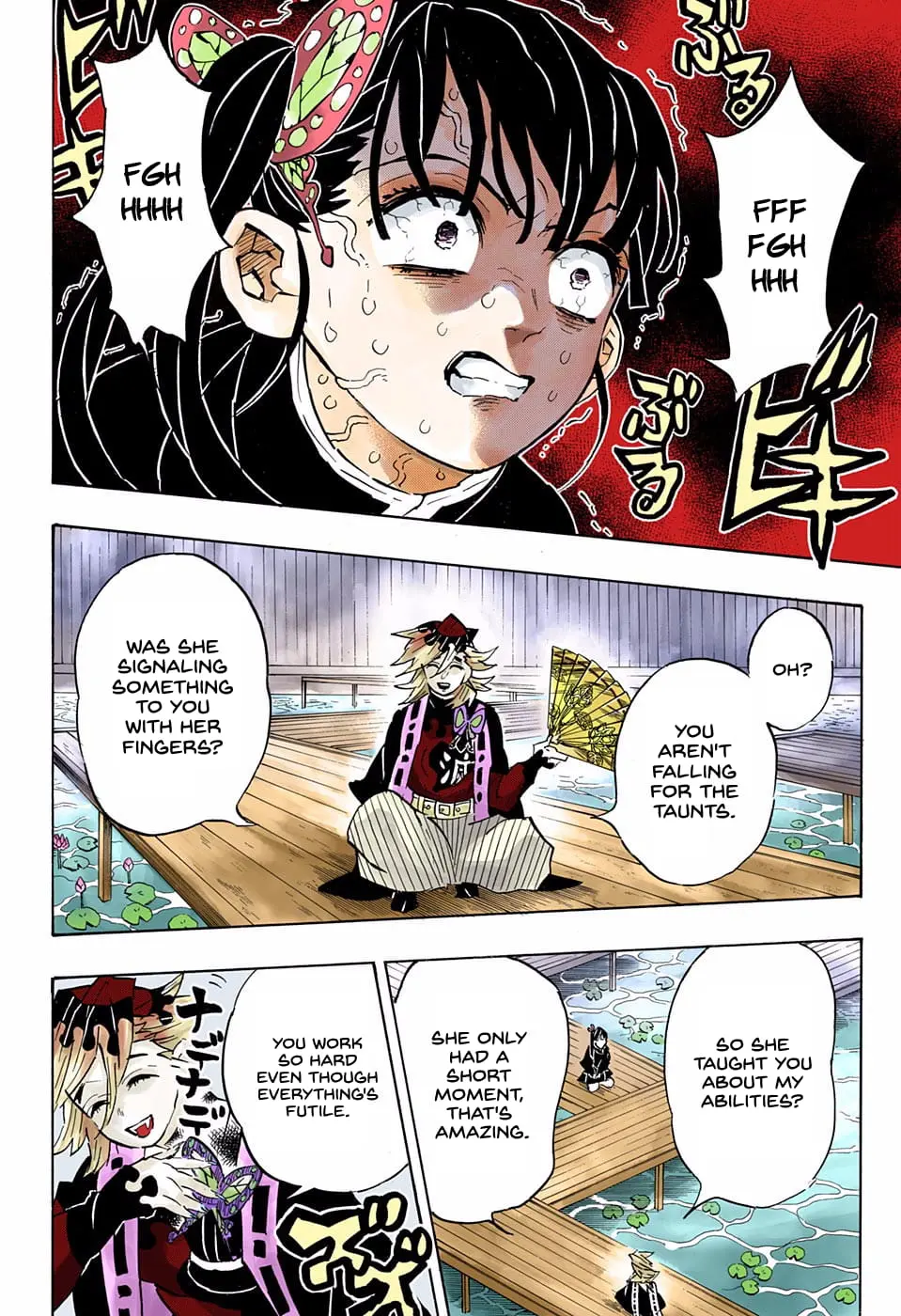 Demon Slayer Infinity Castle Colored Manga, chapter 143, page 16