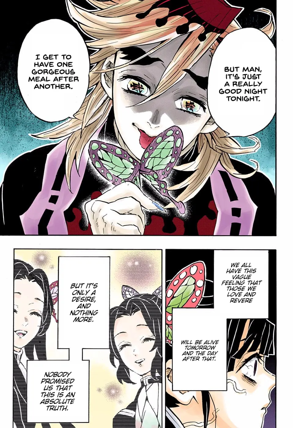 Demon Slayer Infinity Castle Colored Manga, chapter 143, page 17