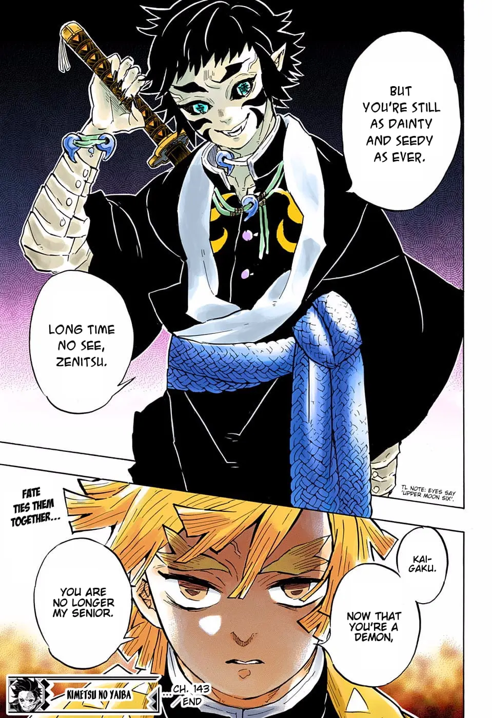 Demon Slayer Infinity Castle Colored Manga, chapter 143, page 19