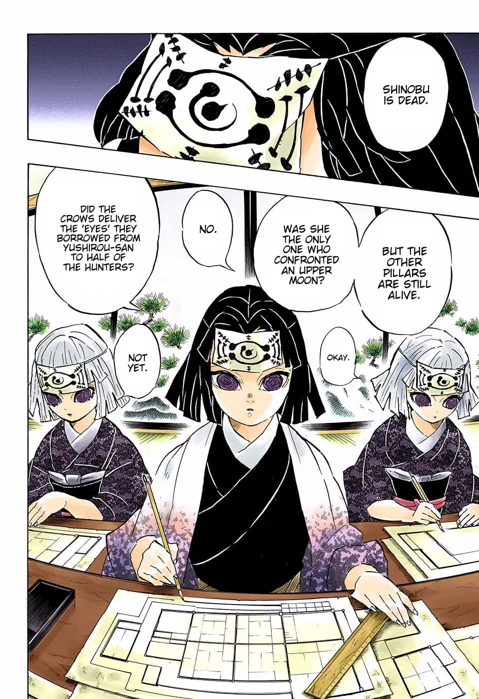 Demon Slayer Infinity Castle Colored Manga, chapter 144, page 6
