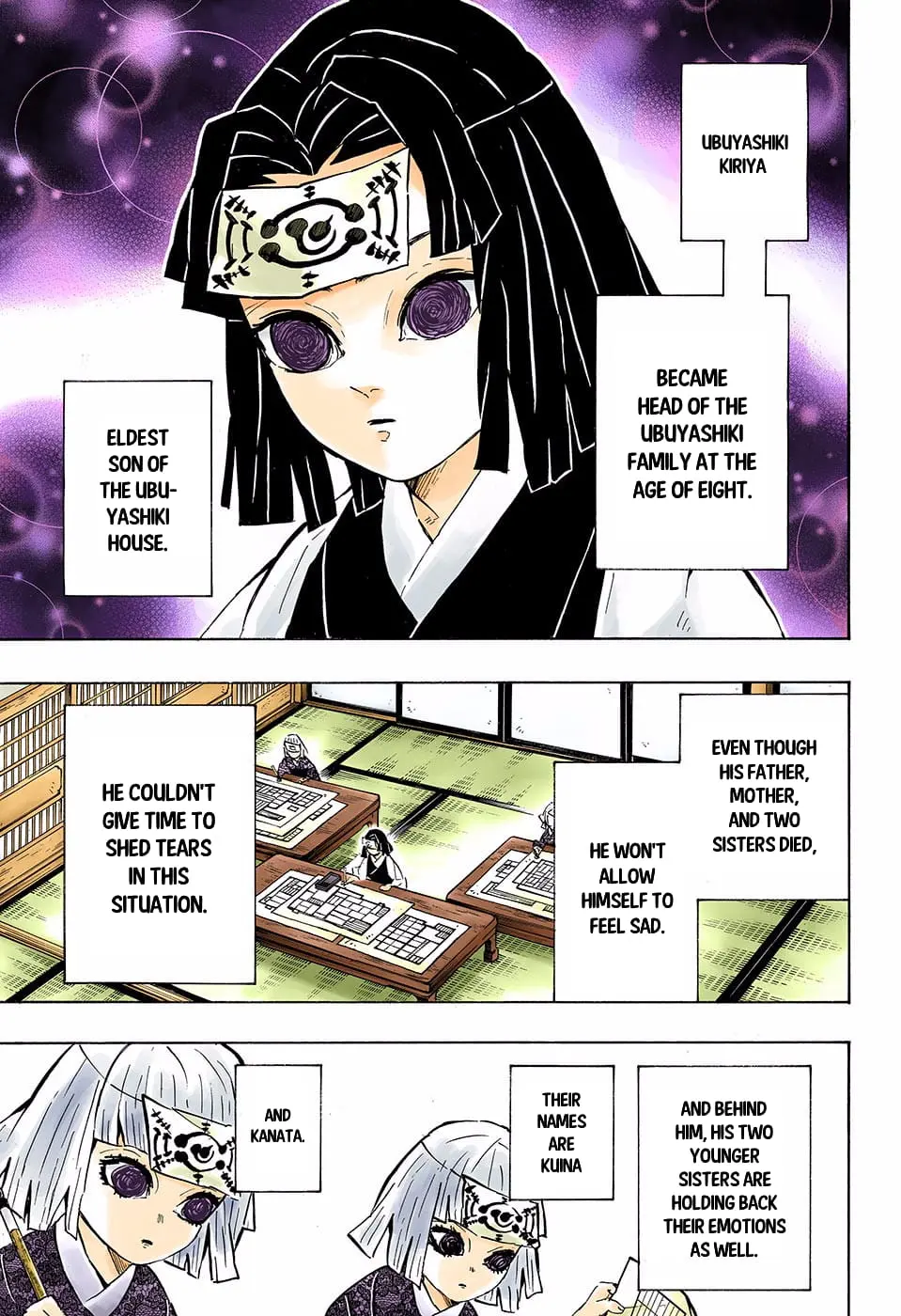 Demon Slayer Infinity Castle Colored Manga, chapter 144, page 7