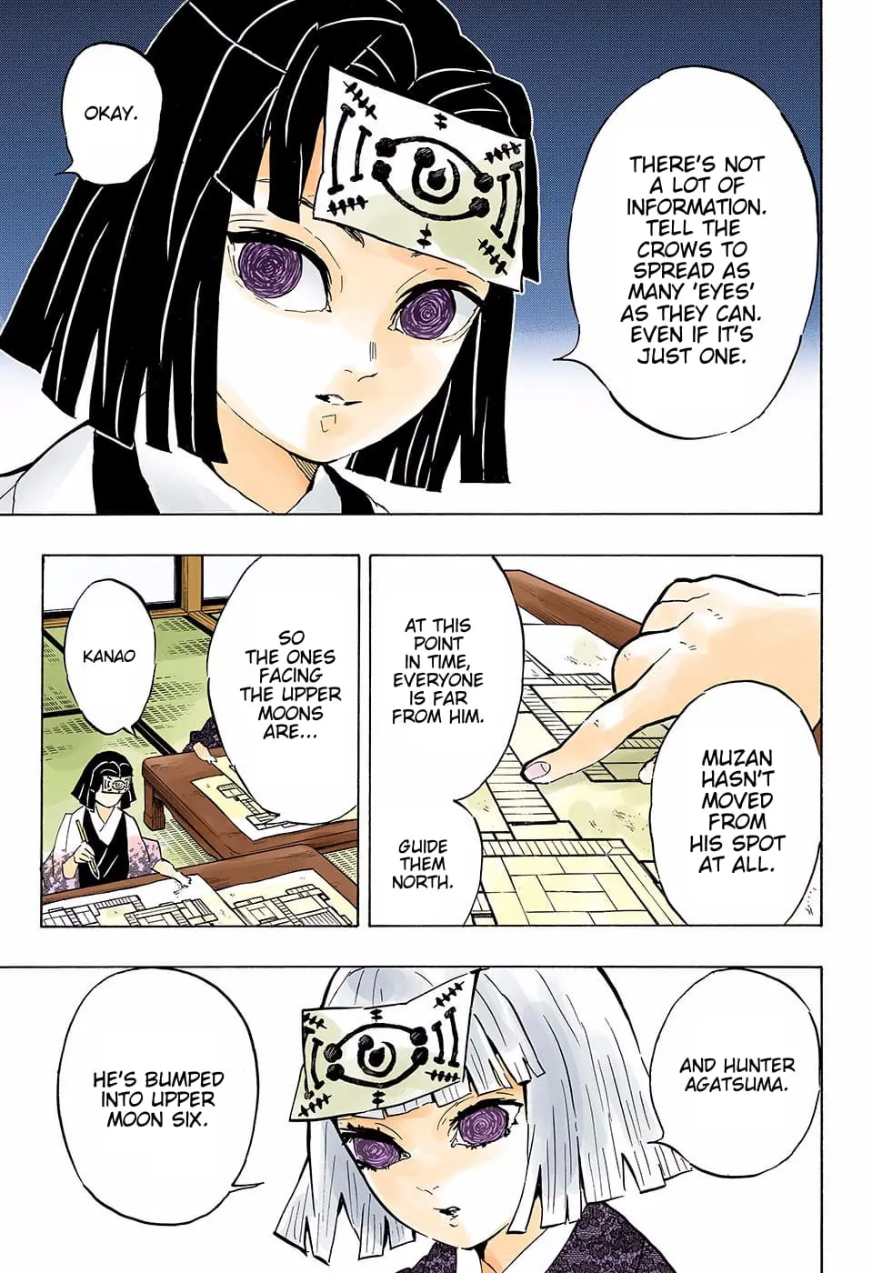 Demon Slayer Infinity Castle Colored Manga, chapter 144, page 9
