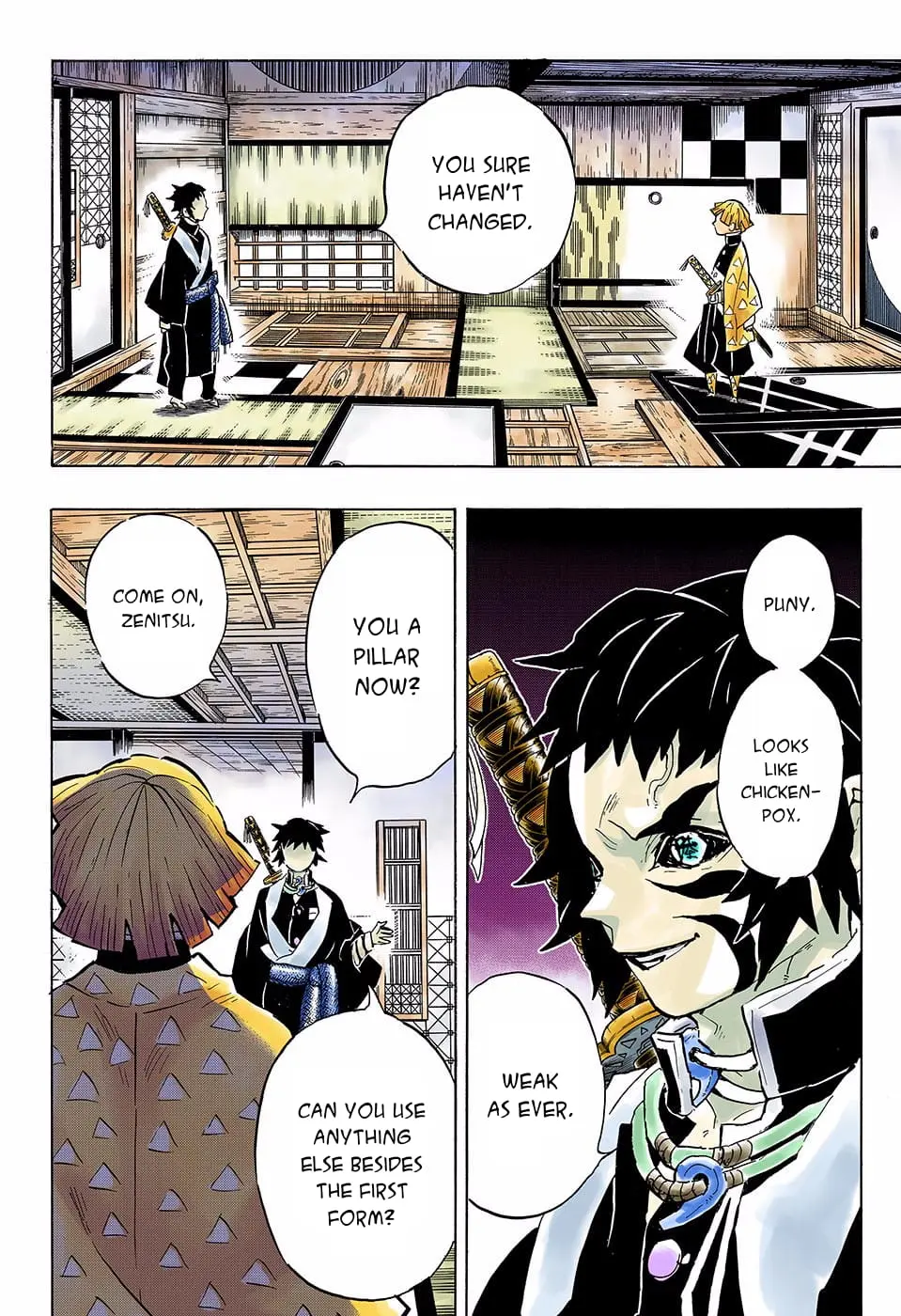 Demon Slayer Infinity Castle Colored Manga, chapter 144, page 10