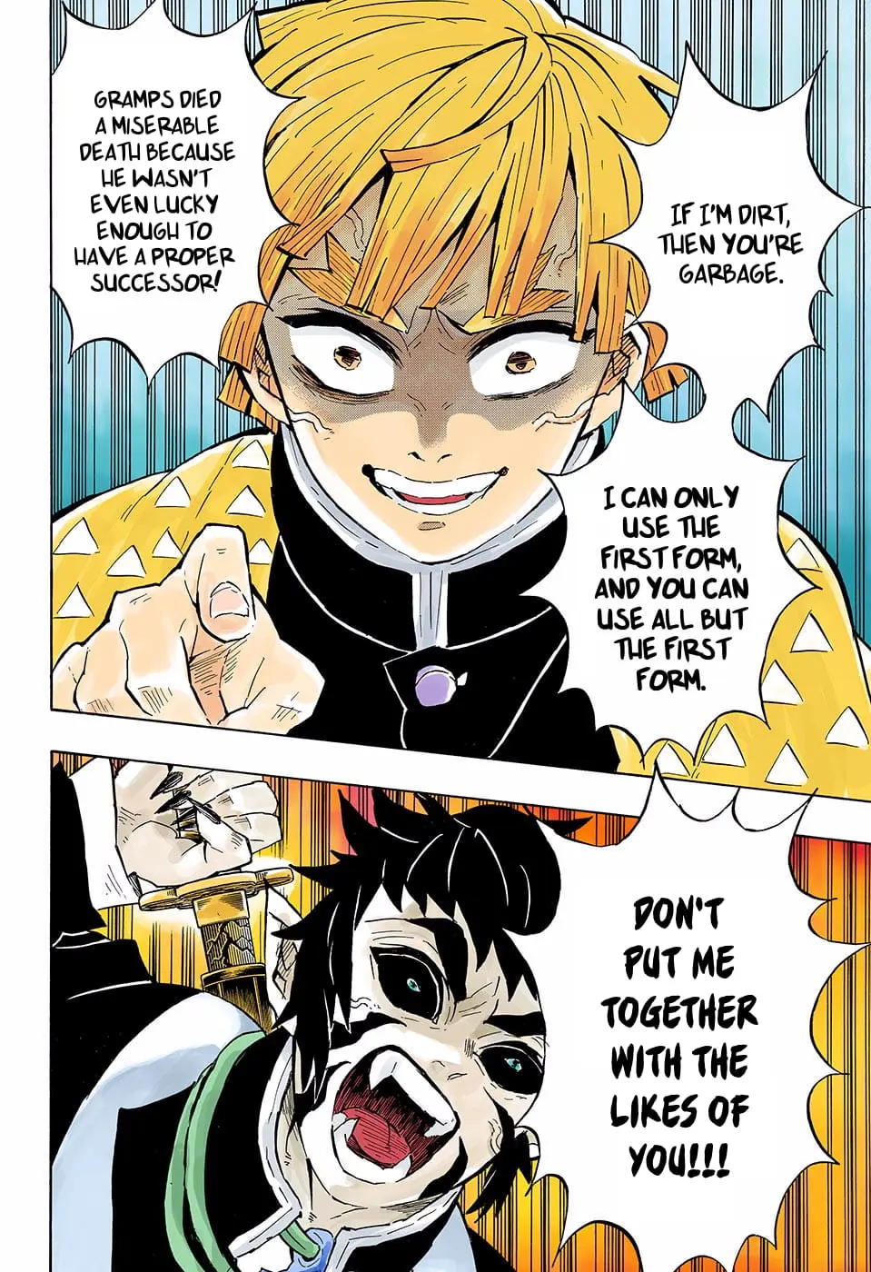 Demon Slayer Infinity Castle Colored Manga, chapter 144, page 16