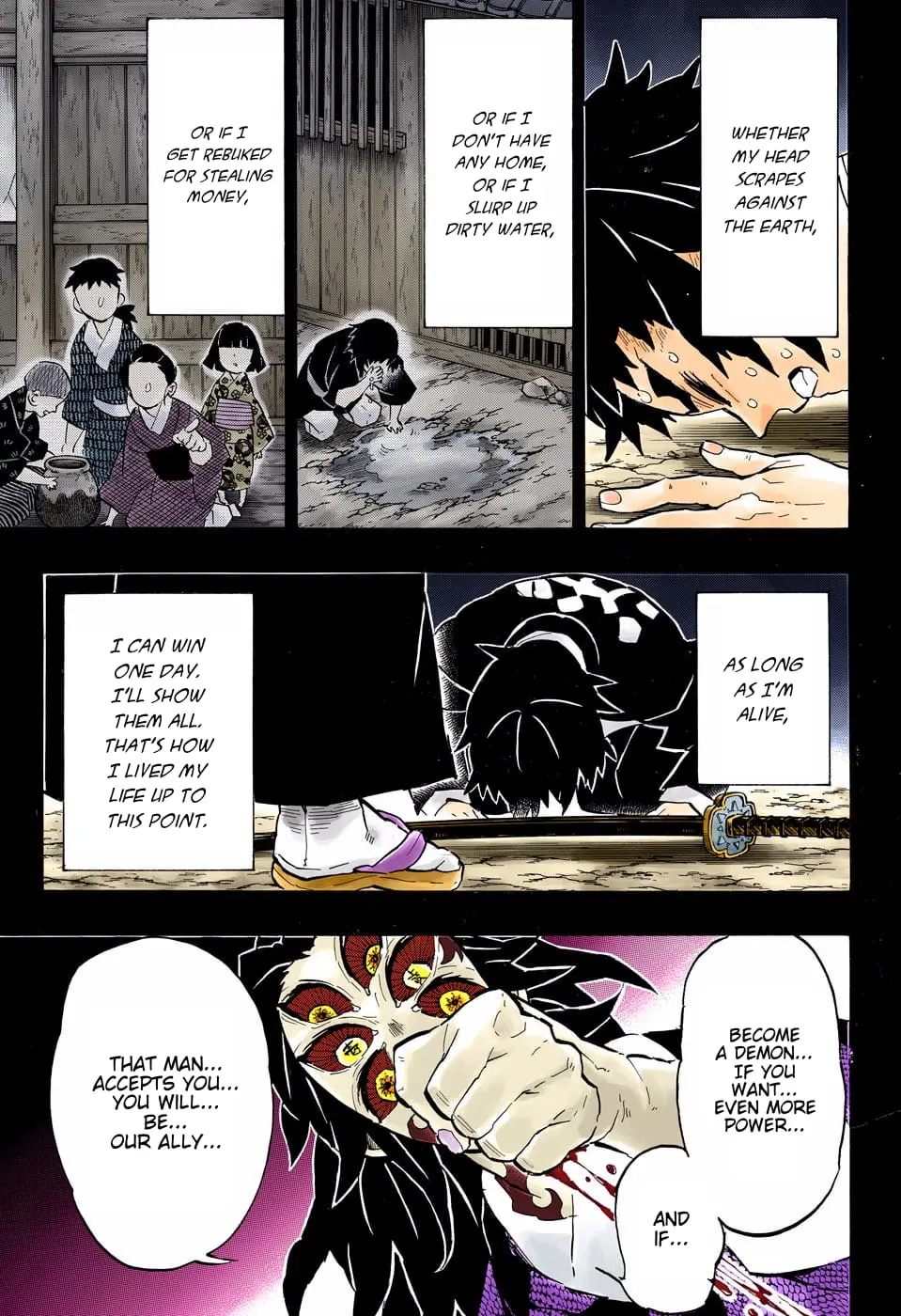 Demon Slayer Infinity Castle Colored Manga, chapter 145, page 3