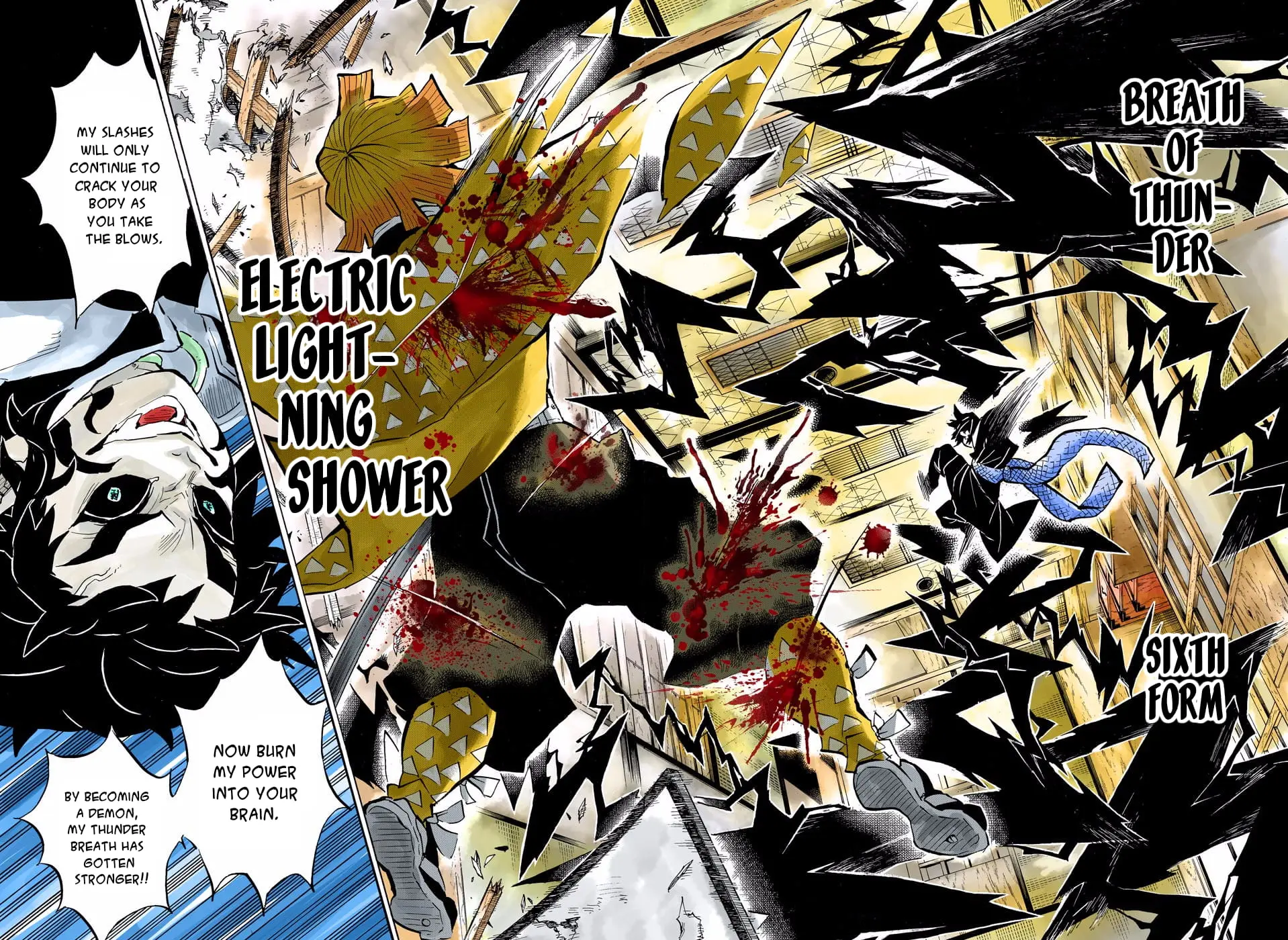 Demon Slayer Infinity Castle Colored Manga, chapter 145, page 10