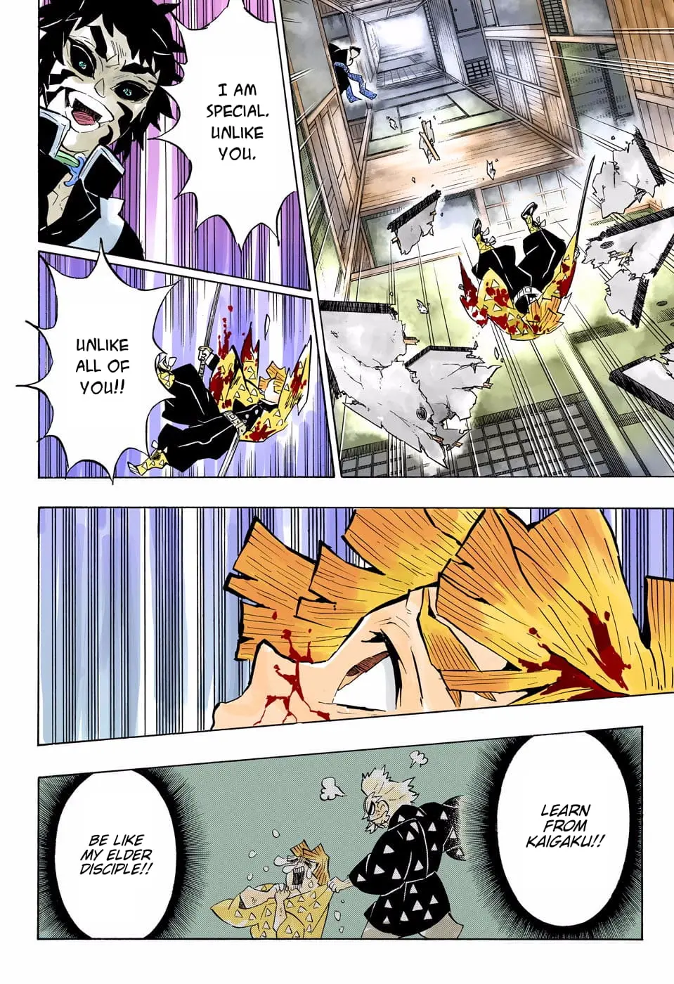 Demon Slayer Infinity Castle Colored Manga, chapter 145, page 11