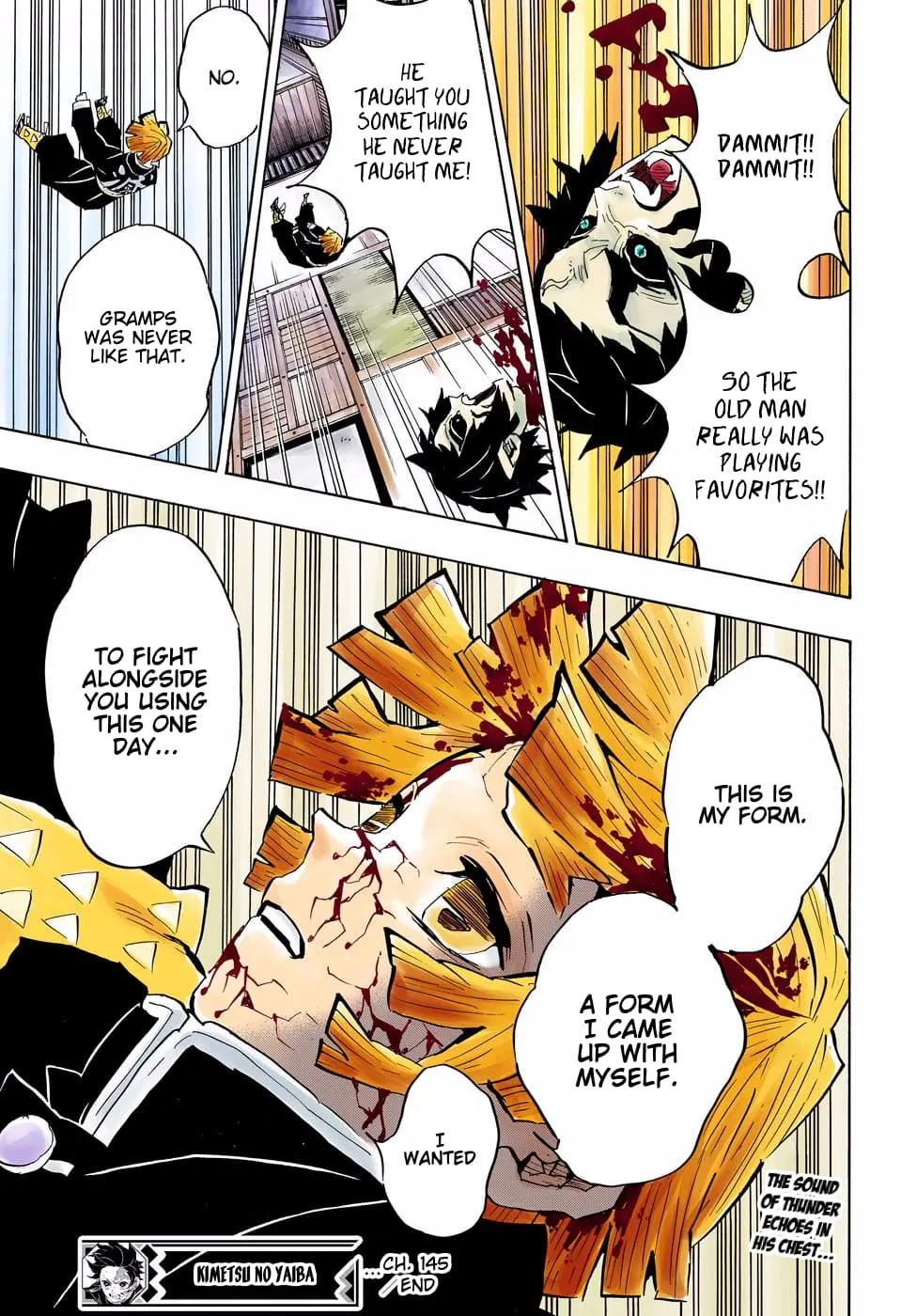 Demon Slayer Infinity Castle Colored Manga, chapter 145, page 17