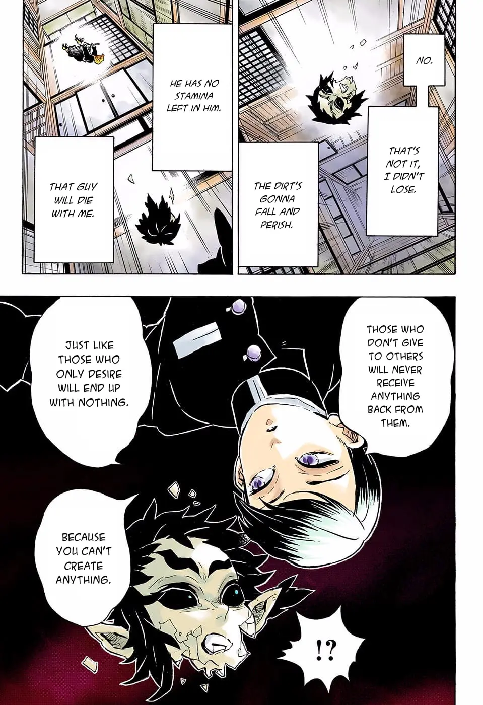 Demon Slayer Infinity Castle Colored Manga, chapter 146, page 3