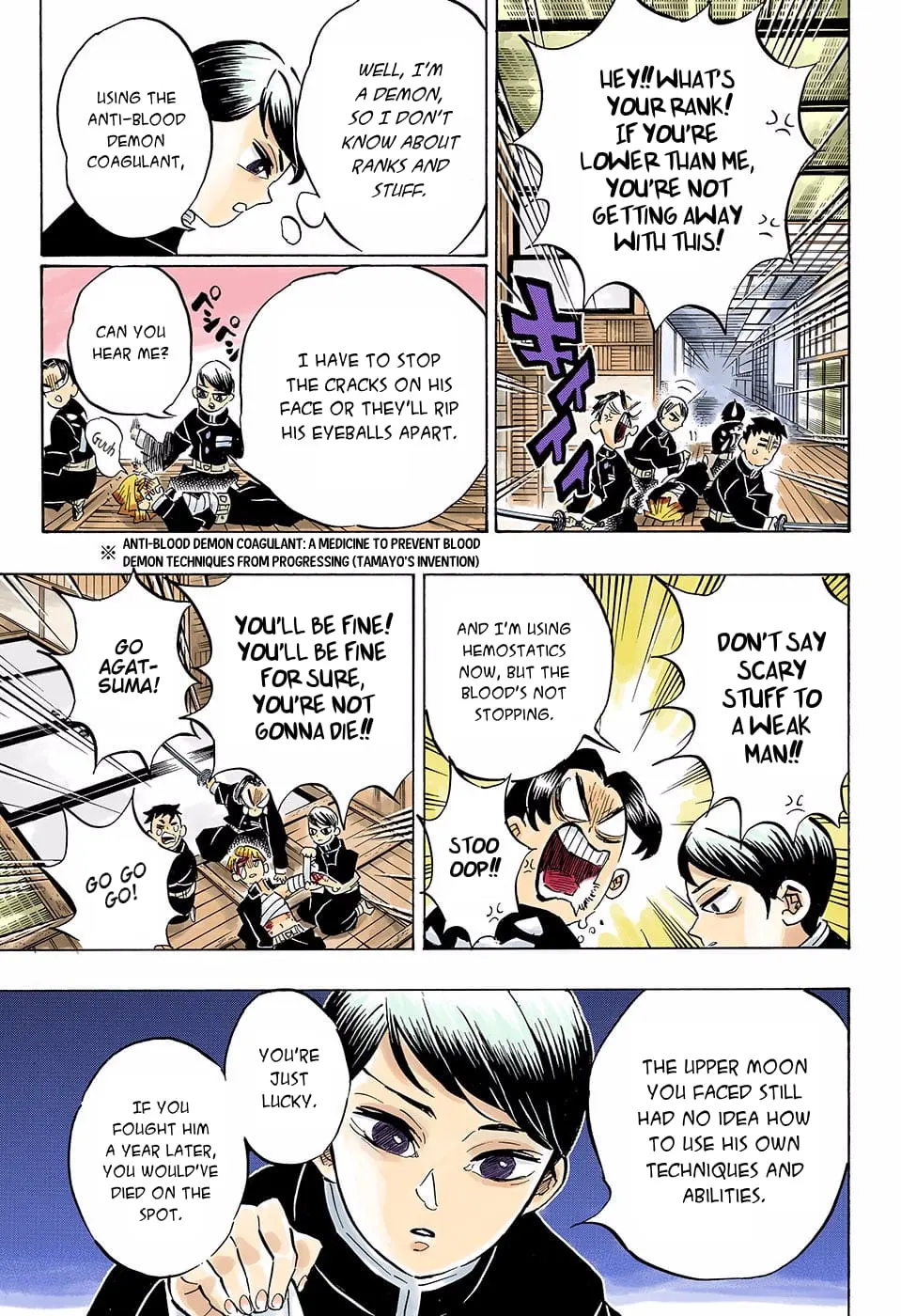 Demon Slayer Infinity Castle Colored Manga, chapter 146, page 9